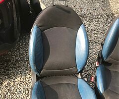 Mini seats and door panels from a 2008