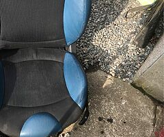 Mini seats and door panels from a 2008