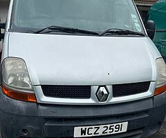 Renault master van