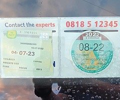 FORD FOCUS TITANIUM 115BHP NCT AND TAX - Image 9/10