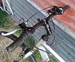 Racer bike for sale aluminium body gears brakes everything working