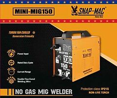 New 150 amp gasless mig welder free delivery