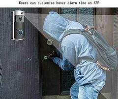 Smart Video Doorbell Camera Kit Wireless Battery Operated Motion Detection - Image 7/10