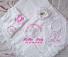 Personalized Christening sets