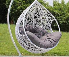 EGG SWING CHAIR & XXL CUSHIONS - DELIVERY 