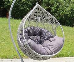 EGG SWING CHAIR & XXL CUSHIONS - DELIVERY 