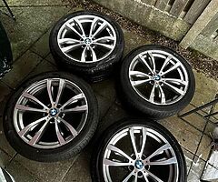 BMW X5 20” INCH WHEELS & BRIDGESTONE TYRES