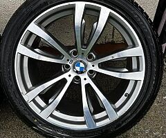 BMW X5 20” INCH WHEELS & BRIDGESTONE TYRES