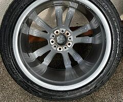 BMW X5 20” INCH WHEELS & BRIDGESTONE TYRES - Image 6/10