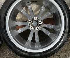 BMW X5 20” INCH WHEELS & BRIDGESTONE TYRES - Image 8/10