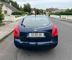 2007 Nissan Primera 1.6 petrol NCT Expires January 20’23 Tax Expires October 20’22