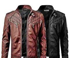 Leather jacket and leather vest - Image 4/9