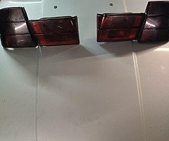 BMW E34 Tinted rear lights