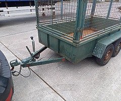 8 x 4 steel trailer,