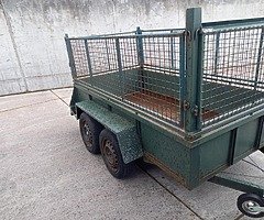 8 x 4 steel trailer,