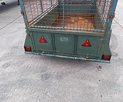 8 x 4 steel trailer, - Image 7/9