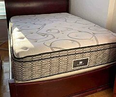 Double mattress With Box Spring,Full Foam Mattress, Cash On Delivery...