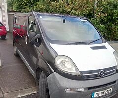 Opel Viviro 1,9 Cd TI   not running think it's fuel pump. In good nick good tires gear box no rust