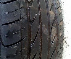 Mitsubishi wheels 4x114 tidy set of alloys 4 very good tyres 15inch - Image 8/9