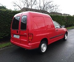 1999 VW Caddy, 1.9 NON Turbo Diesel - €675 - CVRT 10/22 - MANUAL 5 Speed Gearbox. - Image 7/10