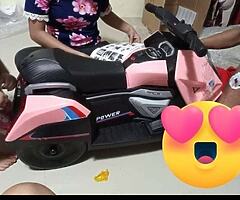 :D< :D <3 _Onhand Now|| Bnew!
_ Kid's Rechargeable Motorbike||| - Image 4/10