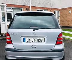 A140 Mercedes Low Mileages Auto car