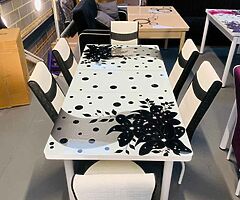 Brand New Turkish dining tables available for sale at low price with 4 and 6 chairs - Image 4/5