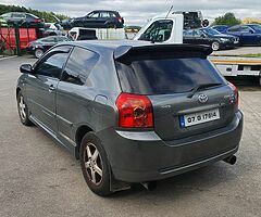 Toyota corrolla 1.4 hatchback diesel nct October