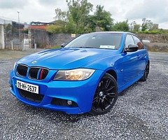 2009 BMW 320D 2.0 DIESEL M-SPORT SPARKLE BLUE WRAP M3 EXHAUST