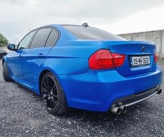 2009 BMW 320D 2.0 DIESEL M-SPORT SPARKLE BLUE WRAP M3 EXHAUST