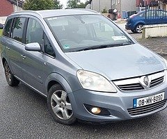 2008 Vauxhall Zafira for sale - Image 6/6