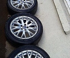 Audi alloys for sale 5x112 could do with a tidy - Image 9/9
