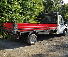 2008 FORD TRANSIT T350 NEW ENGINE DOE 4/23 EXCELLENT DRIVER ALUMINIUM DROP BODY (LIGHT )EXCELLENT DR - Image 3/3