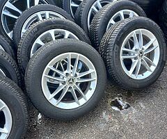 Mercedes 16inch genuine alloy wheels with Michelin tyres for sale