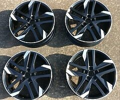 Peugeot alloy wheels 18'' 5x108