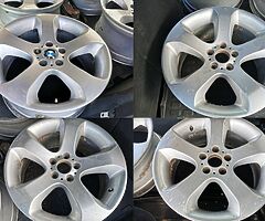 Bmw R19 5x120 style 132 fat 5s alloy wheels