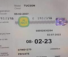2006 diesel Hyunai Tucson
