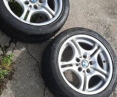2x bmw alloys