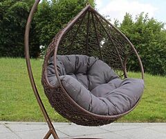 EGG SWING CHAIR + XXL CUSHIONS - DELIVERY  - Image 4/5