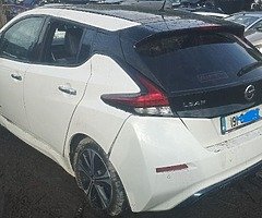 2019 NISSAN LEAF 0.0L Electric BREAKING FOR PARTS