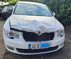 2012 SKODA SUPERB 1.6L Diesel BREAKING FOR PARTS