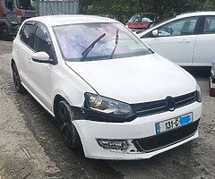 2013 VOLKSWAGEN POLO 1.2L Petrol BREAKING FOR PARTS