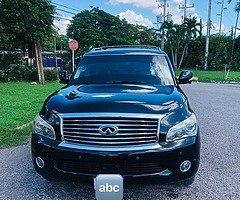 2014 Infiniti QX80 
Clarendon 
Make me a offer...
1876-895-6788
Seven (7) Seater for the Entire Fami