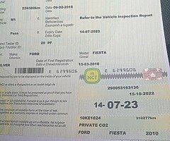Ford fiesta Nct'd 1.25 - Image 3/10
