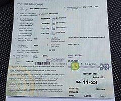 Opel Astra 1.6 NCT 11/23 - Image 6/7