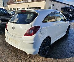 2012 OPEL/VAUXHALL CORSA 1.2 PETROL MANUAL FOR BREAKING ONLY! - Image 3/6