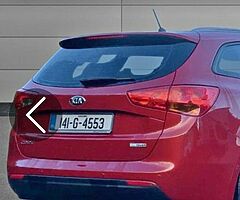 Kia cced 1,6 2014 parts