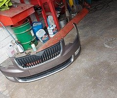 Skoda Superb 09-13 Complete Bumper - Image 3/4