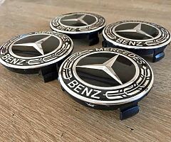 Mercedes 75mm Centre caps - Image 3/3