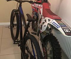 CRF 250 2008 twinpipes